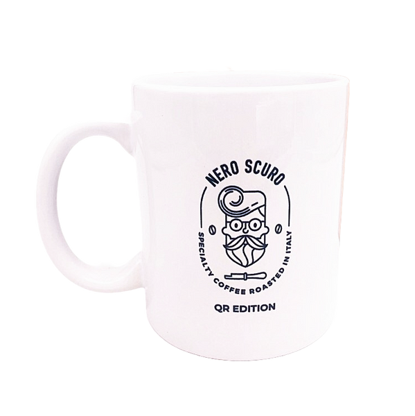 NEW Nero Scuro Mug 330ml - QR Design