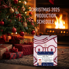 Christmas 2025 production schedule
