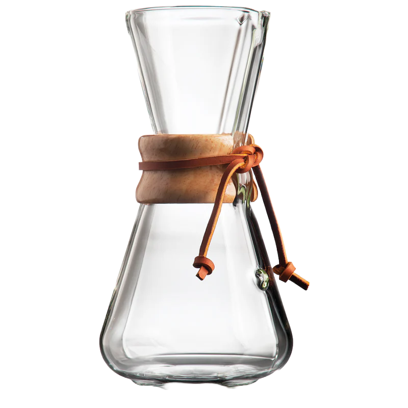 Bundle - 3 cups classic Chemex + Chemex bonded filters 100cps