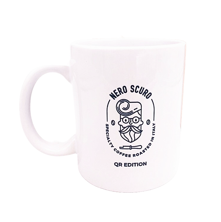NEW Nero Scuro Mug 330ml - QR Design