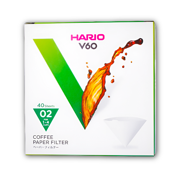 Hario Paper Filter 02, White