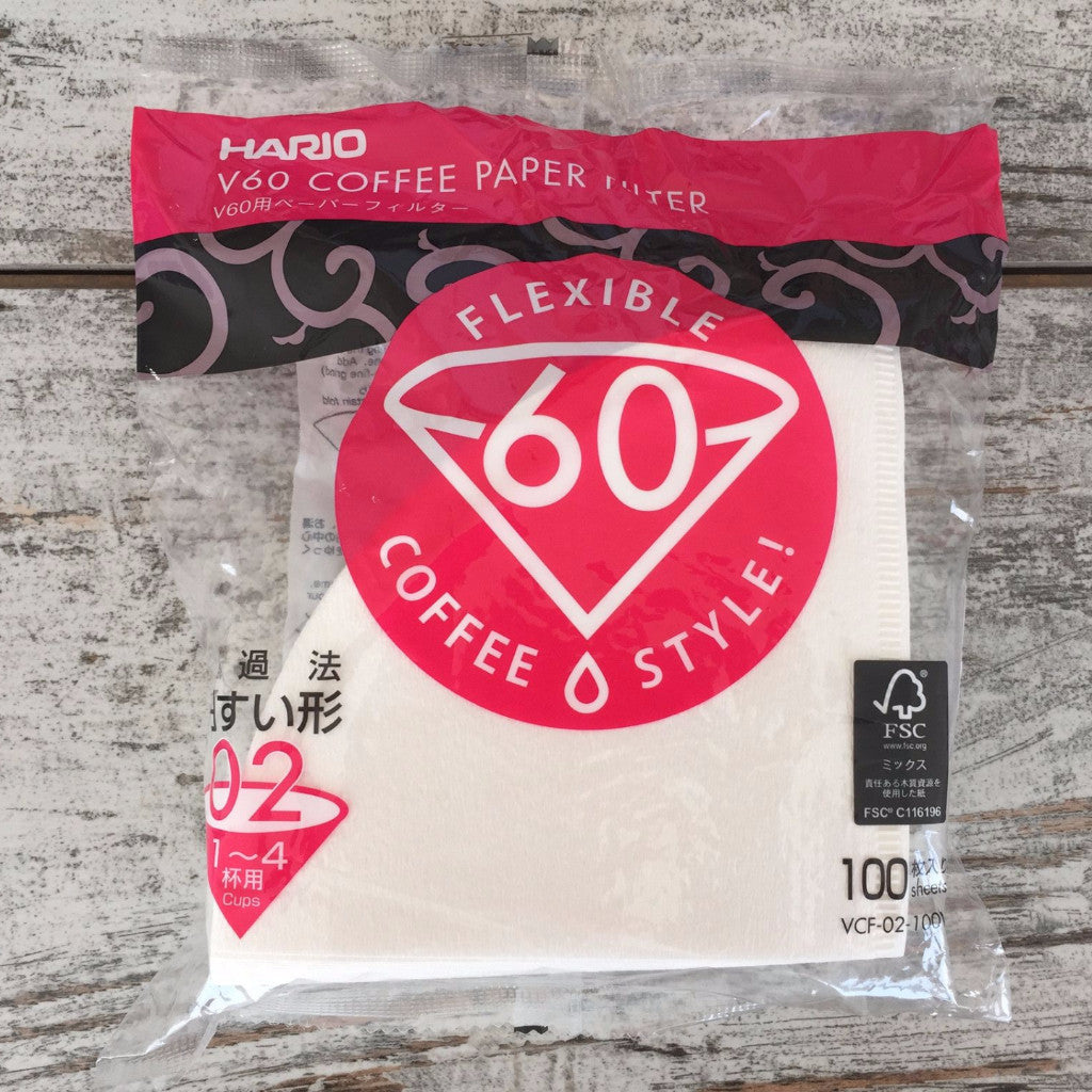 Hario Hario Paper Filter 02, White by Nero Scuro Specialty Coffees